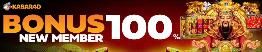 Kabar4D-BonusNewMember100%